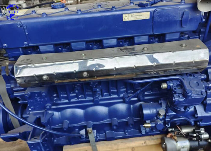 ভারী শুল্কের ট্রাক, সিমেন্ট মিক্সার, হুইল লোডারের জন্য 340HP 6-সিলিন্ডার নির্মাণ যন্ত্রপাতি ডিজেল ইঞ্জিন অ্যাসেম্বলি WP7.340E53